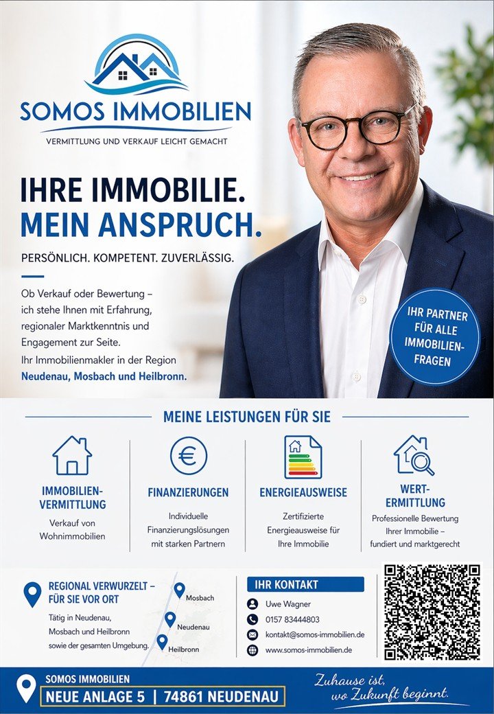 Foto Immobilien verkaufen mit SOMOS Immobilien – persönlich, regional und professionell