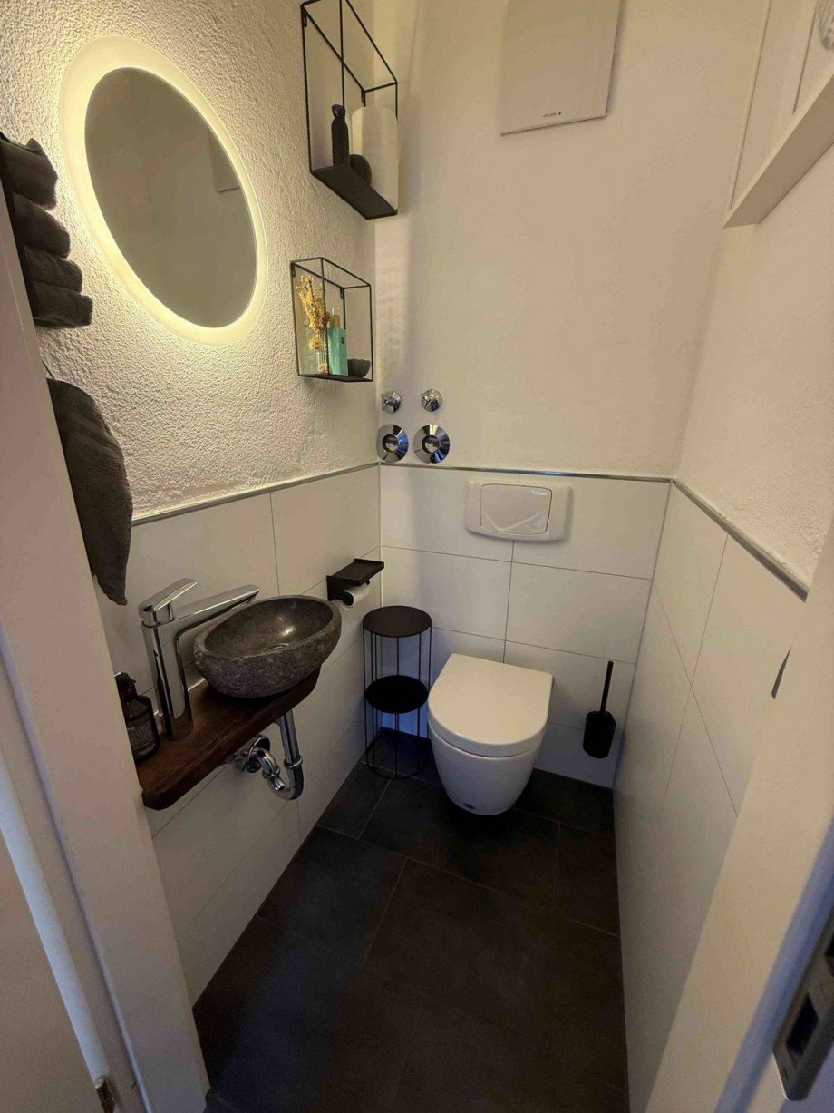 G�ste WC Maisonettewohnung Oedheim