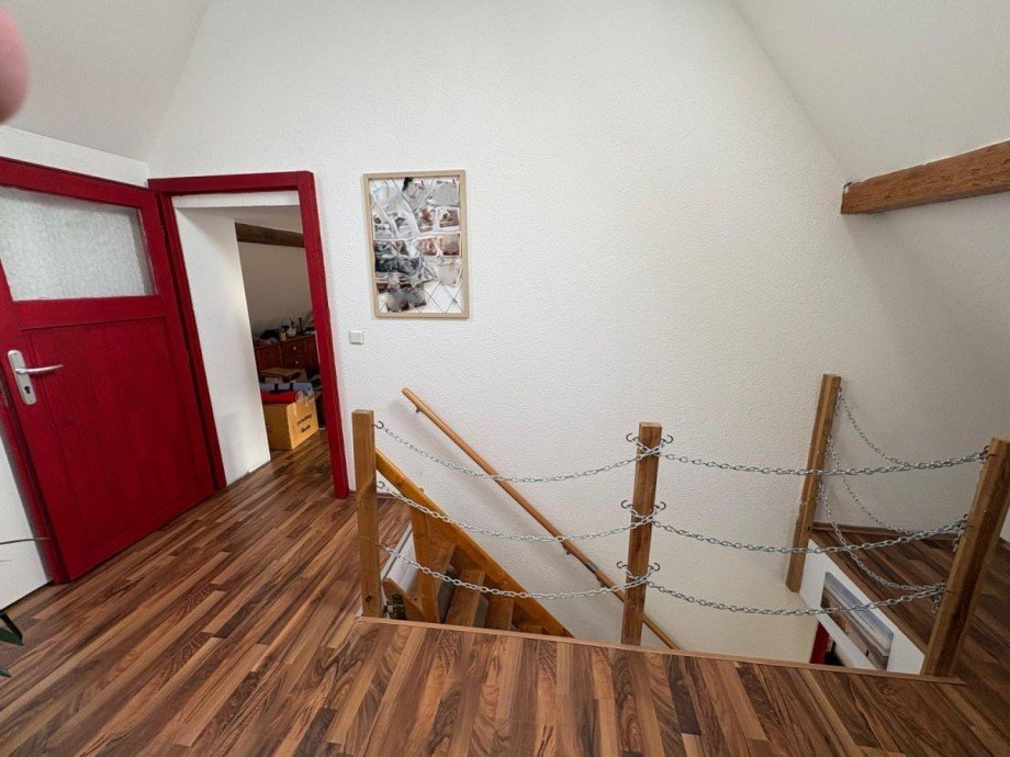 Aufgang zum Dachgeschoss Einfamilienhaus Zwingenberg