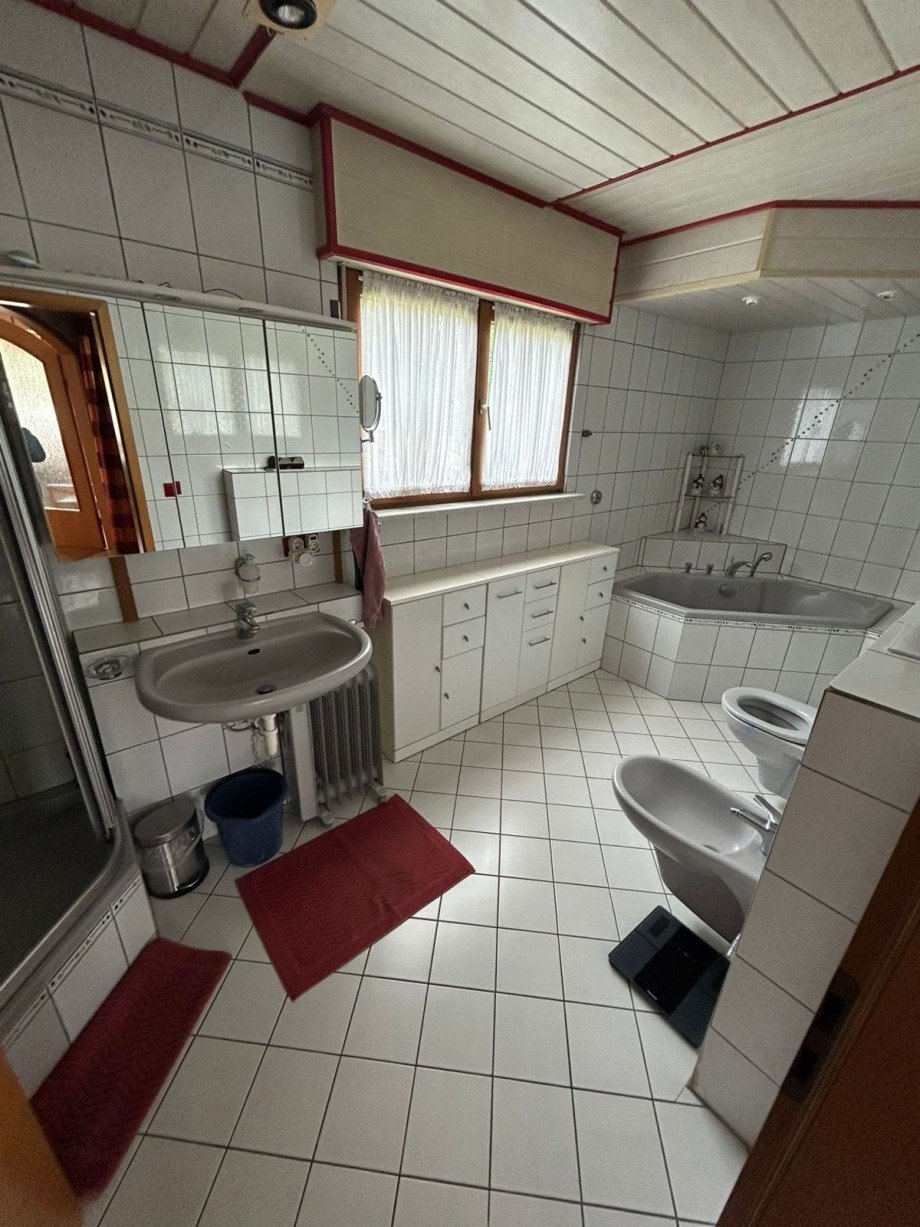 Bad mit Dusche,Wanne,WC Einfamilienhaus Elztal