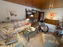 Wohnzimmer gepflegtes Reihenmittelhaus, 126 m� WFL, Terrasse, Balkon, Garage, Garten