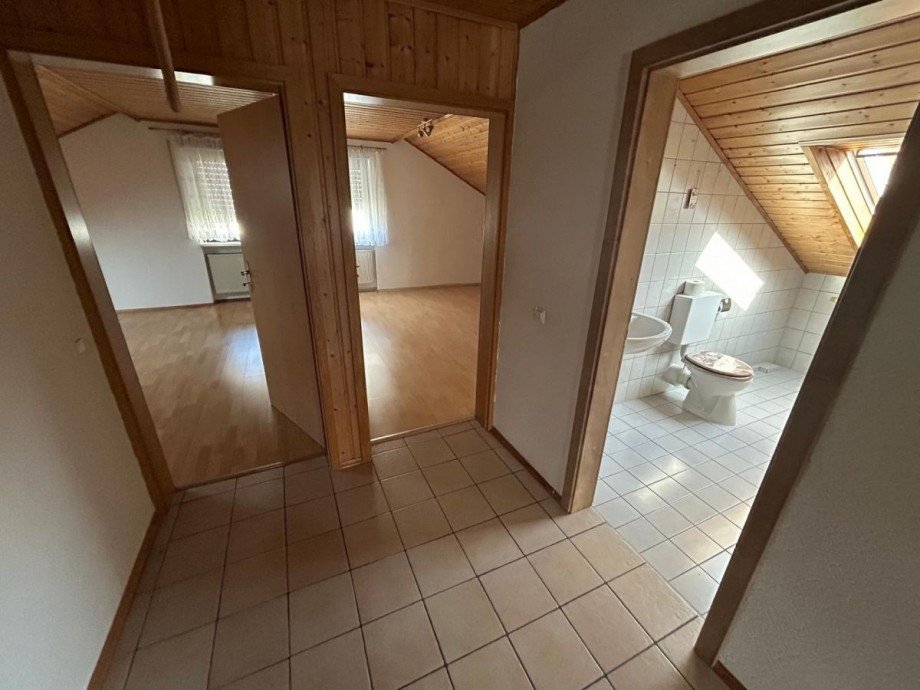 Fluransicht Dachgeschoss Einfamilienhaus Schefflenz