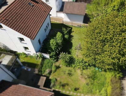 Gartenansicht Einfamilienhaus Bad Rappenau