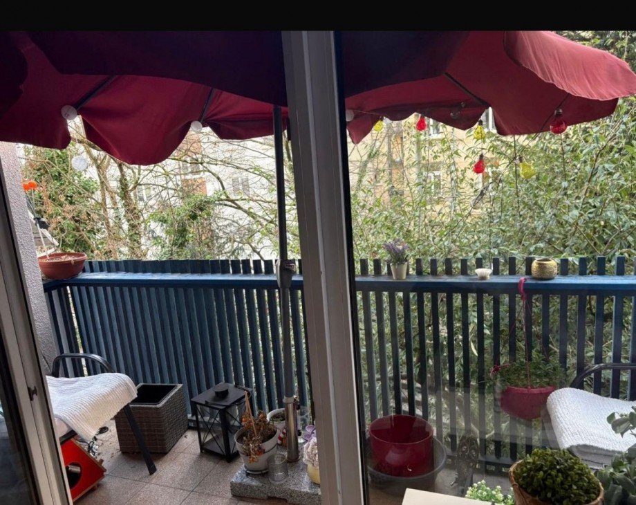Balkonansicht Wohnung Stuttgart